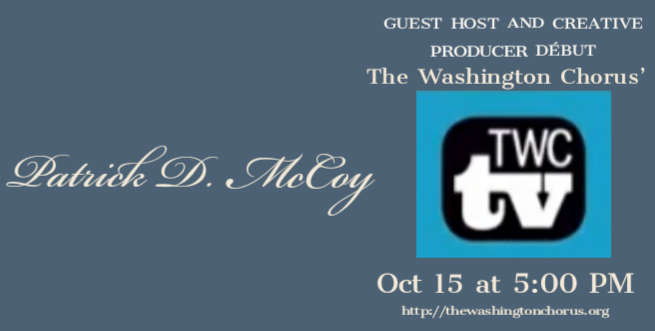 The Washington Chorus’ TWC TV Names a New Host