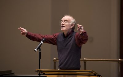 THE MAESTRO SERIES:  An Interview with World-Renowned Composer and Conductor John Rutter